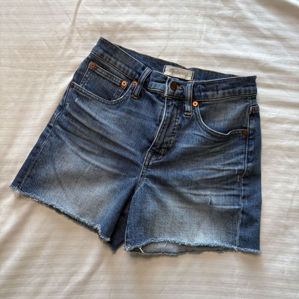 Madewell High-Rise Denim Shorts